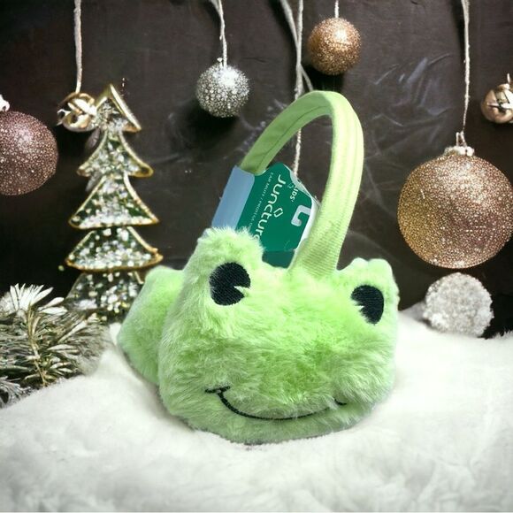 Kids Juncture l Ear Muffs l  Faux Fur | (Nwt) | 4 Styles l Kitty, Mouse, Frog… - Picture 5 of 11